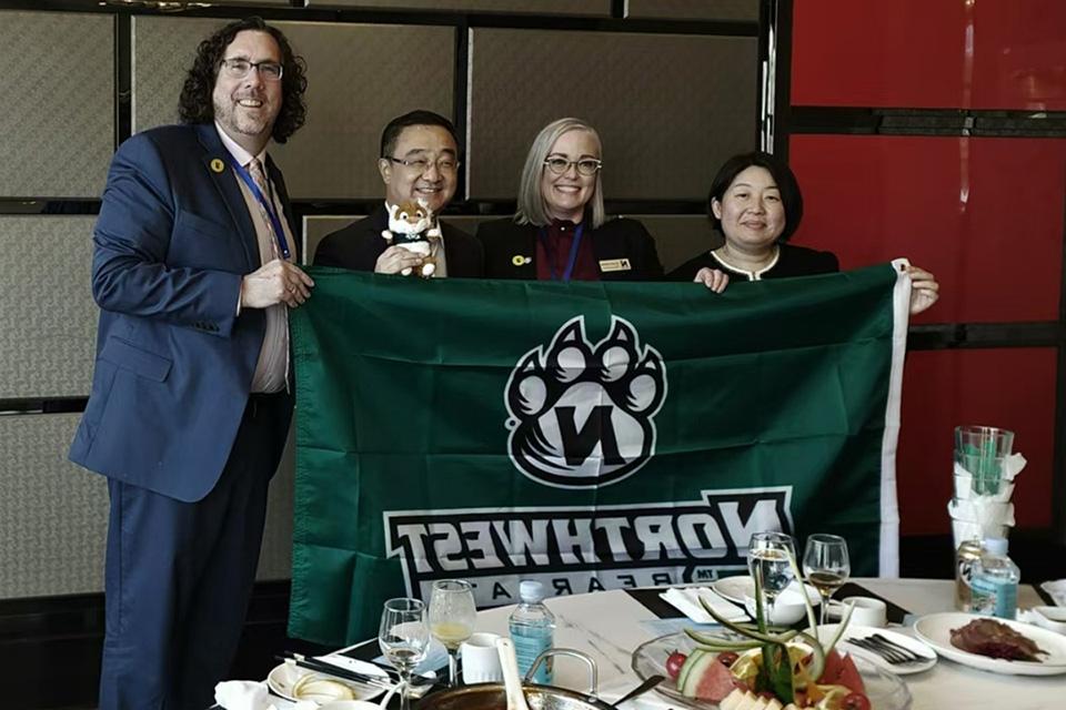 Northwest faculty, staff, students share culture, learning with Chinese institution